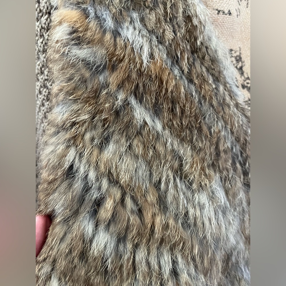 Heartloom Rabbit fur cardigan/sweater - Picture 4 of 9